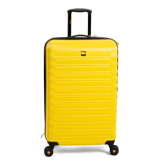 LUCAS Yellow 27in Treadlight Hardside 8 Wheel Spinner - Picture 1 of 2